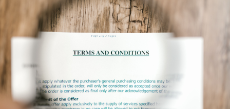 Terms and conditions document image